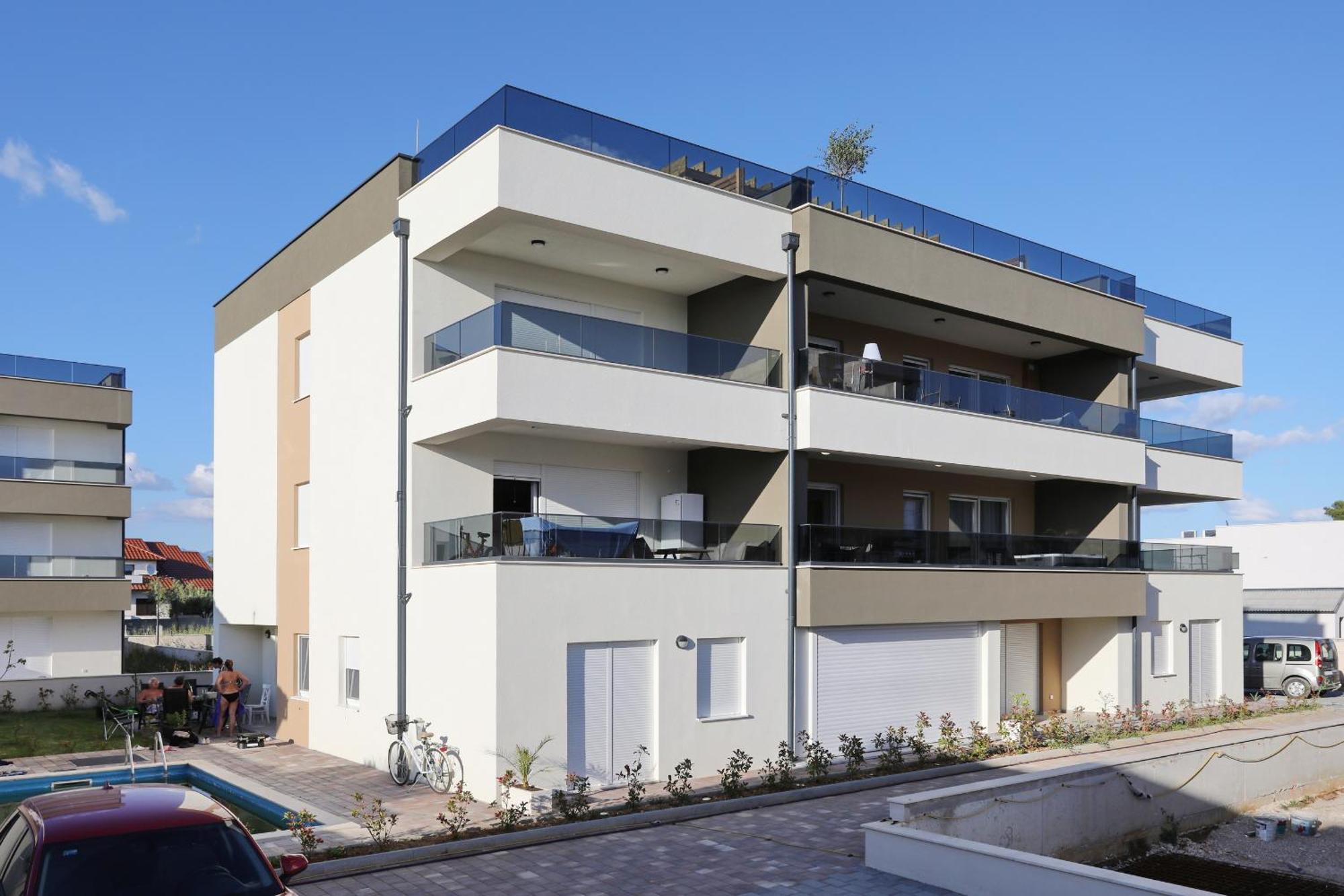 Apartment Relex With Pool & Jacuzzi Privlaka  Kültér fotó