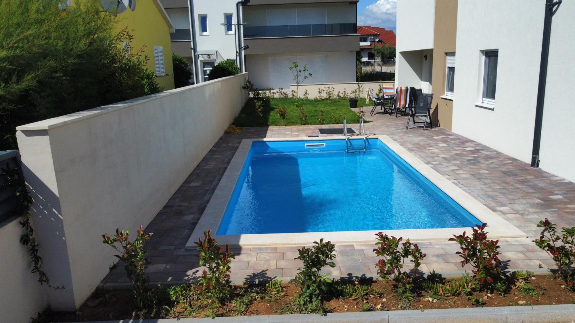 Apartment Relex With Pool & Jacuzzi Privlaka  Kültér fotó